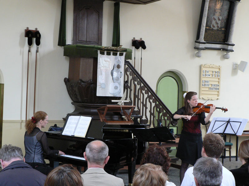 Cantorij Oude Kerk, in het kader van de Kunstmarkt concerten